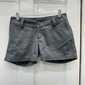 NWOT Under Armour performance grey shorts women's 4 inseam is 4.5